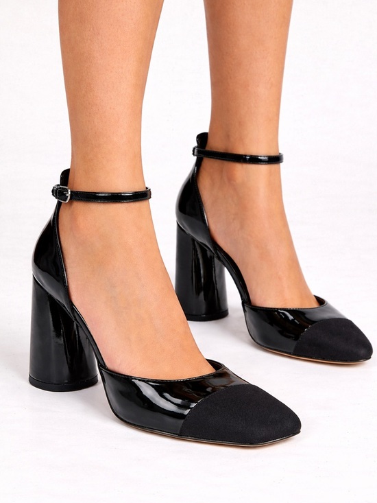Sam Edelman Shoes - Sam Edelman Cristine ankle strap block heel in black